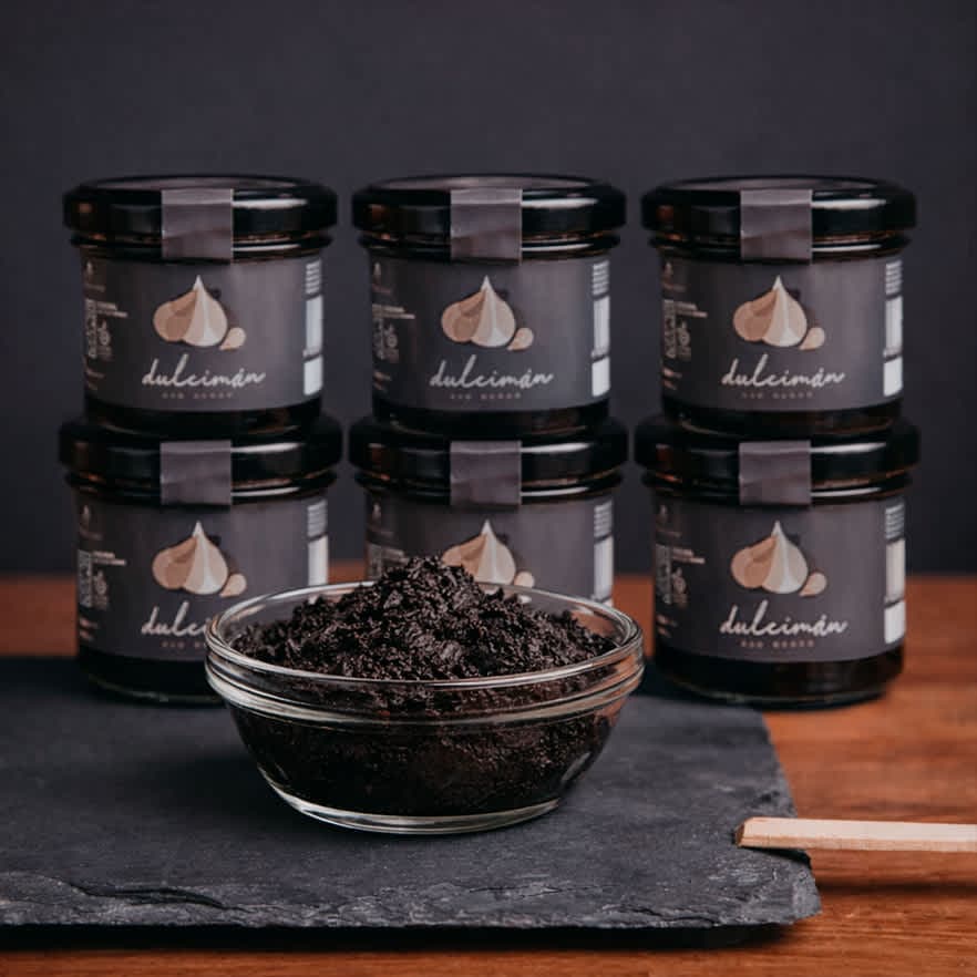 crema ajo negro 6uds 720g