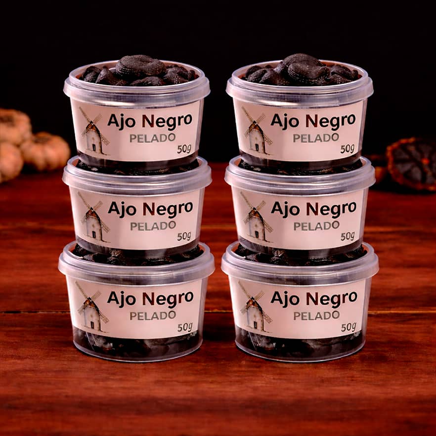 dientes ajo negro 6uds 300g