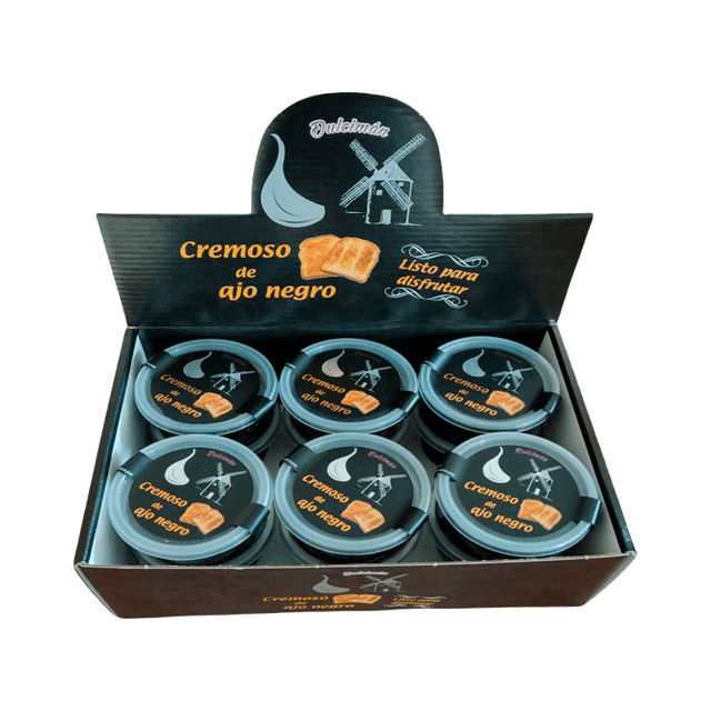 cremoso ajo negro 12uds 1200g
