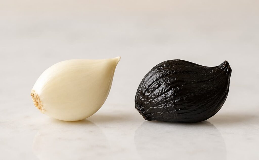 ajo negro colesterol vs ajo crudo